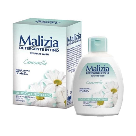 Malizia Igiene Intima Camomilla Delicato & Protettivo 200 ml.