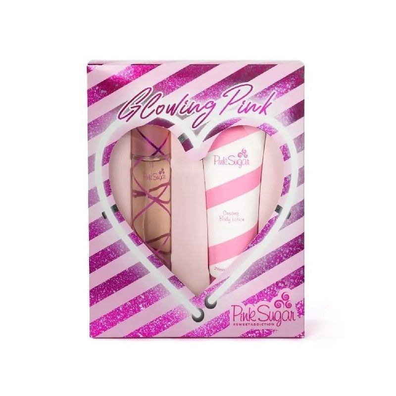Aquolina Conf. Glowing Pink Edt. 100 ml + Body Lotion 250 ml