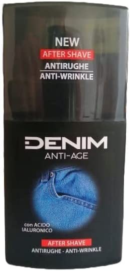 Denim Original Dopo Barba Anti Age 100 ml. Con Acido Ialuronico