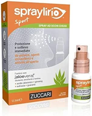 Zuccari Spraylirio Protezione Occhi Sport Aloe Vera 12,5 ml.