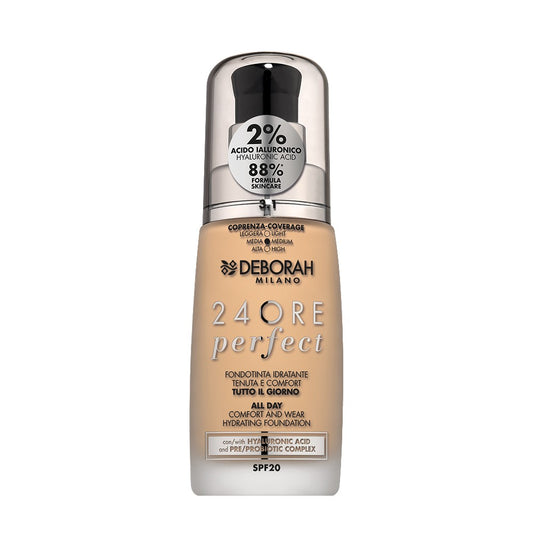 Deborah Fondotinta 24 Ore Perfect Con Acido Ialuronico N° 3.1 Light Gold