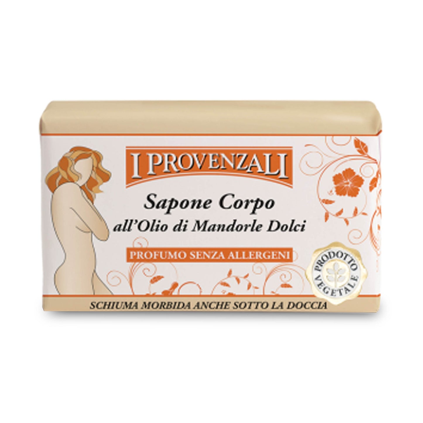 I Povenzali Sapone Corpo All' Olio di Mandorle Dolci 250 Gr