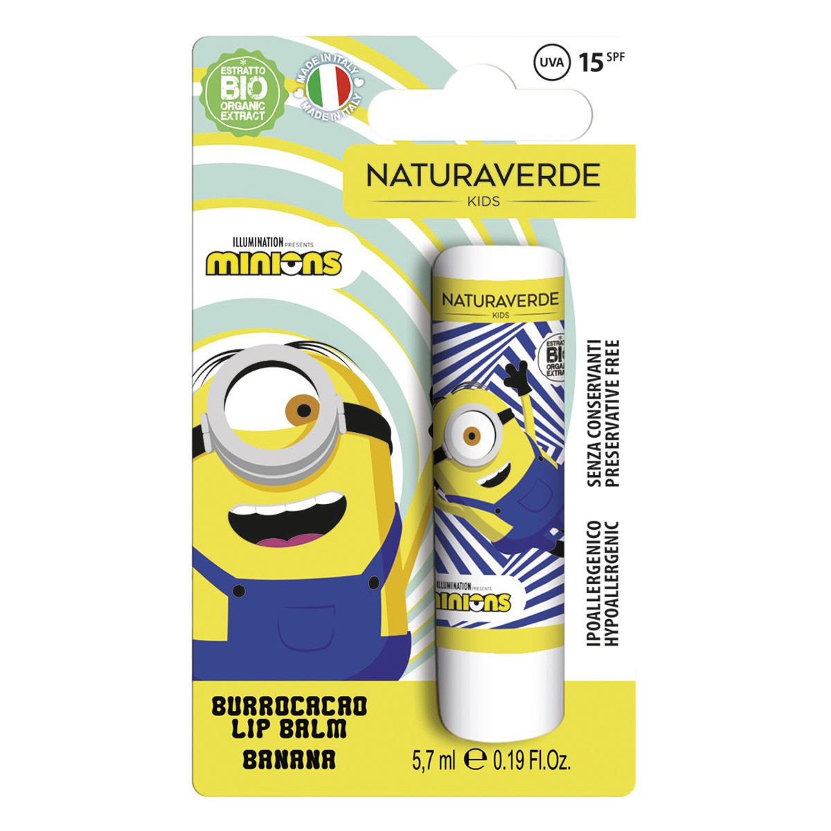 Minions Burrocacao Alla Banana 5.7 ml