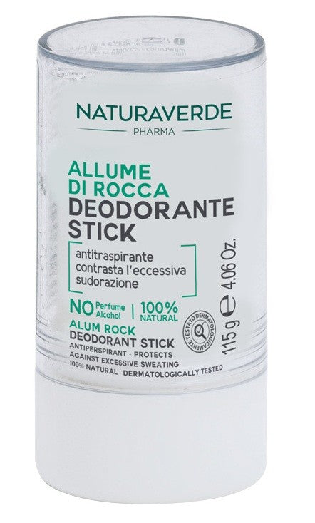 Naturaverde Pharma Deodorante All' Allume Di Rocca Stick 115 gr.