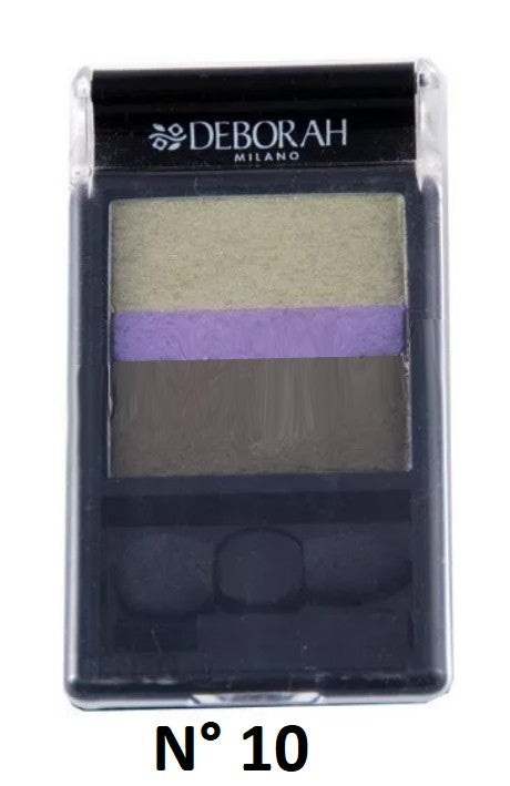 DEBORAH D - Shadow 3 In 1 Eyeliner + Ombretto + Illuminante  N° 10 Tropical Green