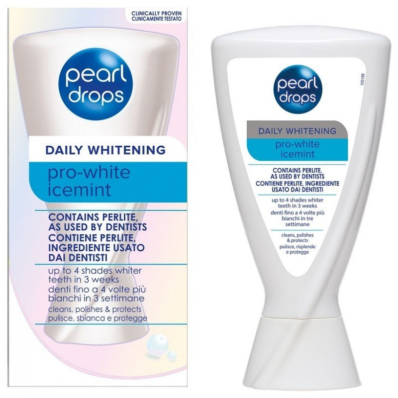 Pearl Drops Dentifricio Pro White Icemint Con Perlite 50ml