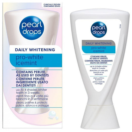 Pearl Drops Dentifricio Pro White Icemint Con Perlite 50ml