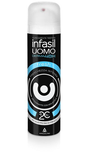 Infasil Deodorante Uomo Derma 48H Fresh Spray 150 ml
