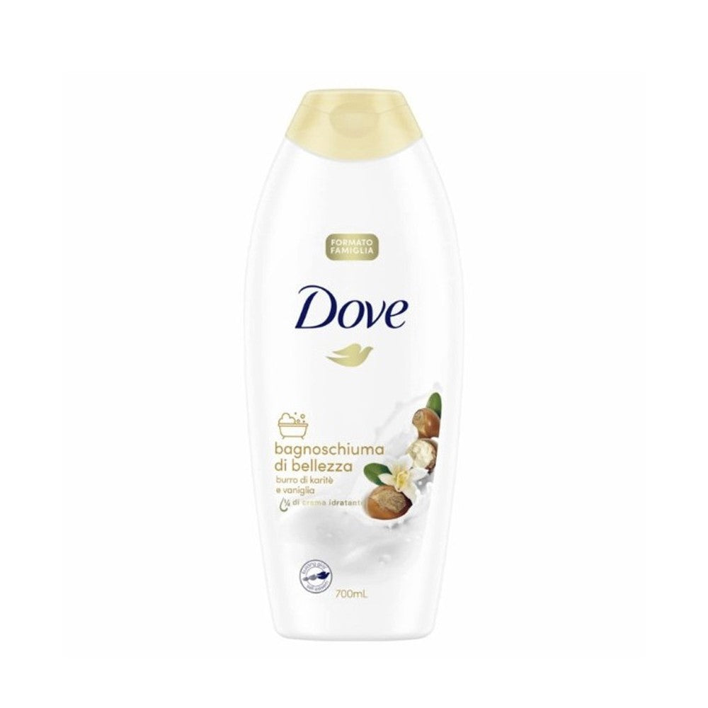 DOVE Bagnodoccia 750 ml. Piacere Avvolgente Burro di Karitè e Vaniglia
