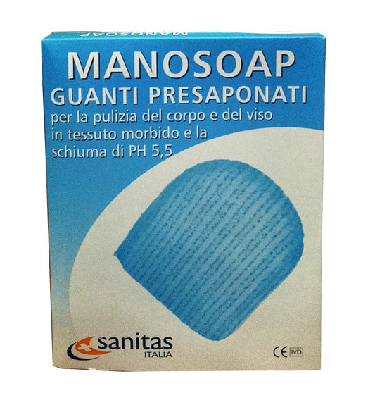 Sanitas Guanti Presaponati 20 pz