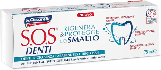 Dr. Ciccarelli S.O.S Dentifricio Rigenera & Protegge Lo Smalto 75 ml