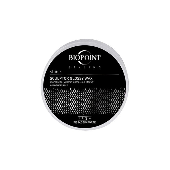 Biopoint Cera Per Capelli Lucidante Sculptor Glossy Wax Fissaggio Forte 100 ml.