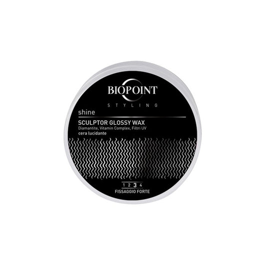 Biopoint Cera Per Capelli Lucidante Sculptor Glossy Wax Fissaggio Forte 100 ml.