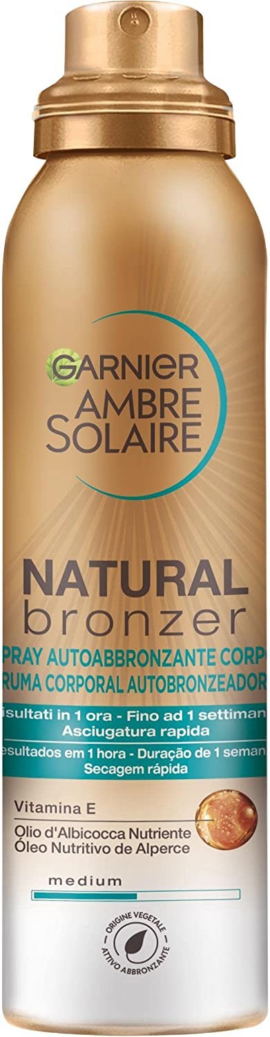 Garnier Ambre Solaire Spray Corpo Natural Bronze Autoabbronzante 150 ml
