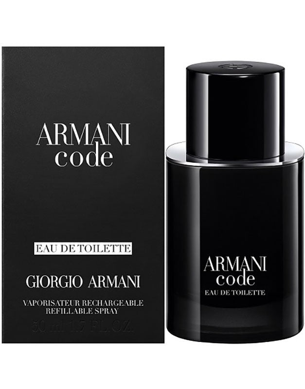 Giorgio Armani Code Homme edt. 50 ml. Ricaricabile Spray