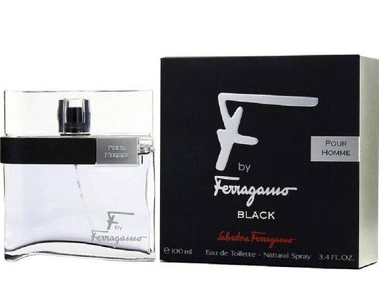 Salvatore Ferragamo F Black Homme 100 ml edt. Spray "Tester Originali"