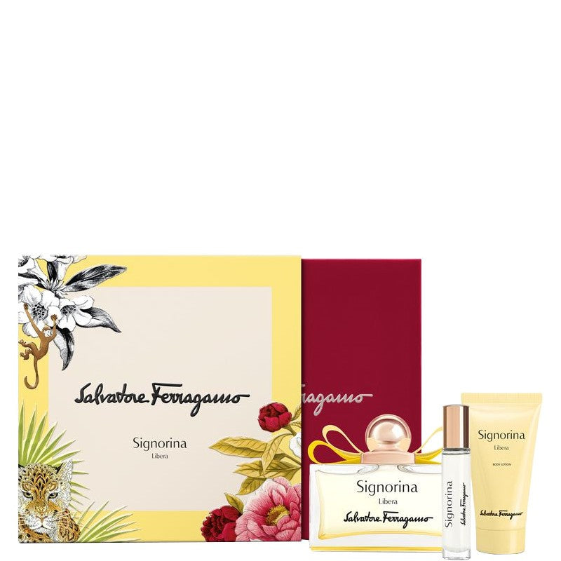 Salvatore Ferragamo Signorina Libera Cofanetto Edp. 30 ml.& Body L. 50 ml.