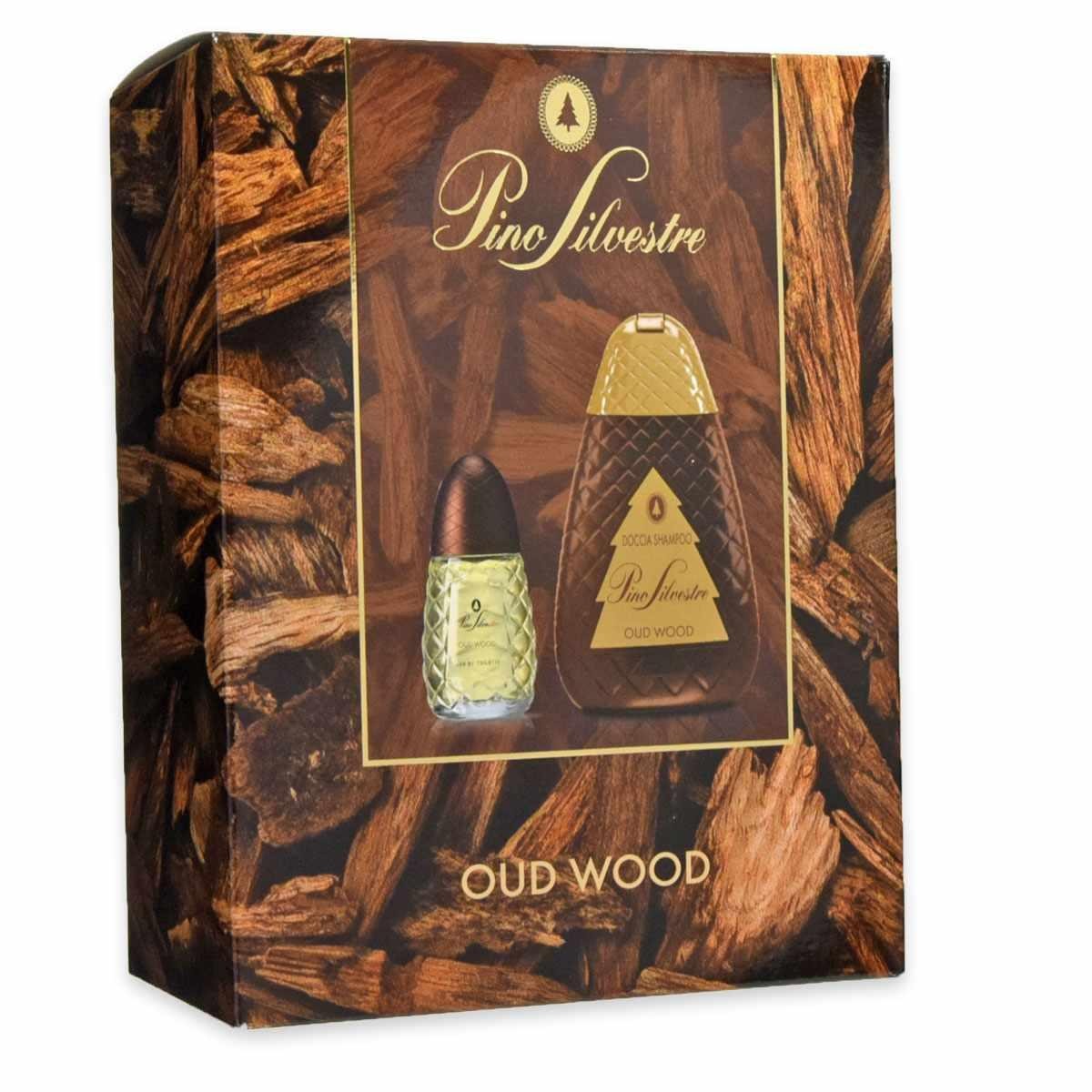 Pino Silvestre Oud Wood Conf. Doccia Shampoo 400 ml + Edt 75 ml