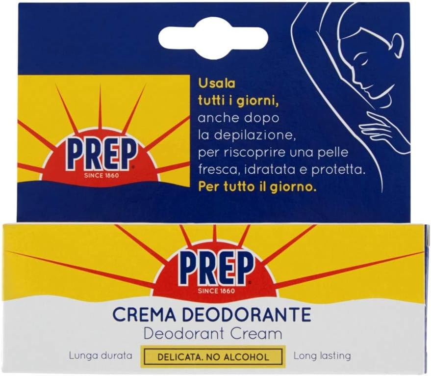 Prep Deodorante In Crema No Alcool 35 ml.Tubetto