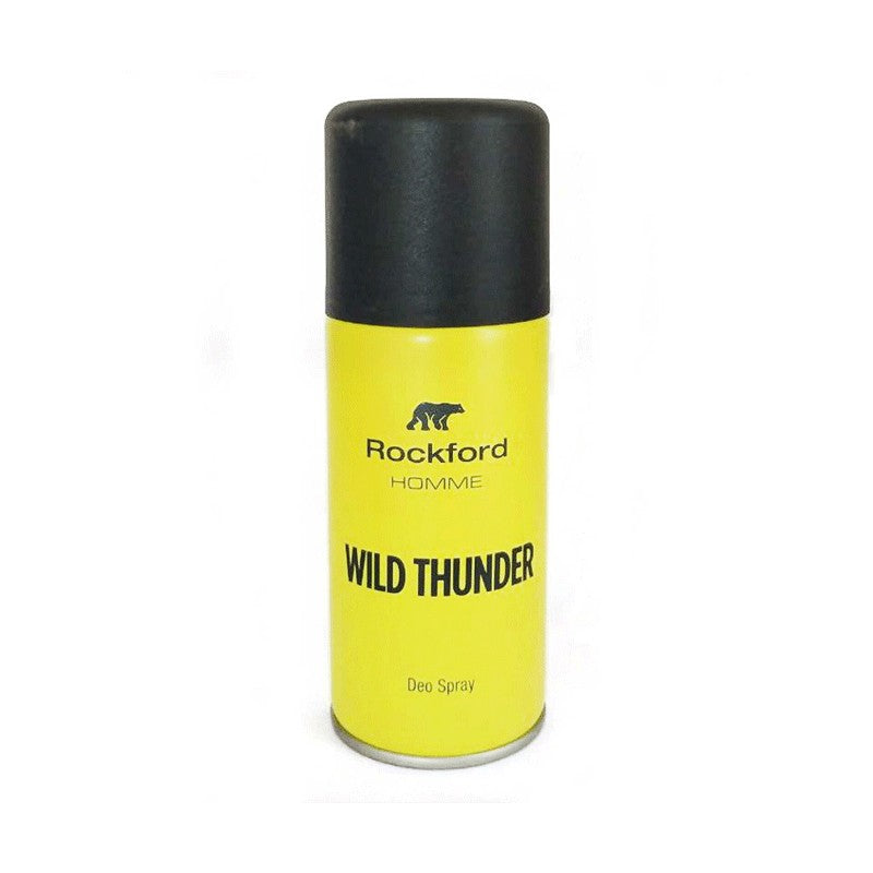 Rockford Wildthunder Deodorante Spray Man 150 ml.