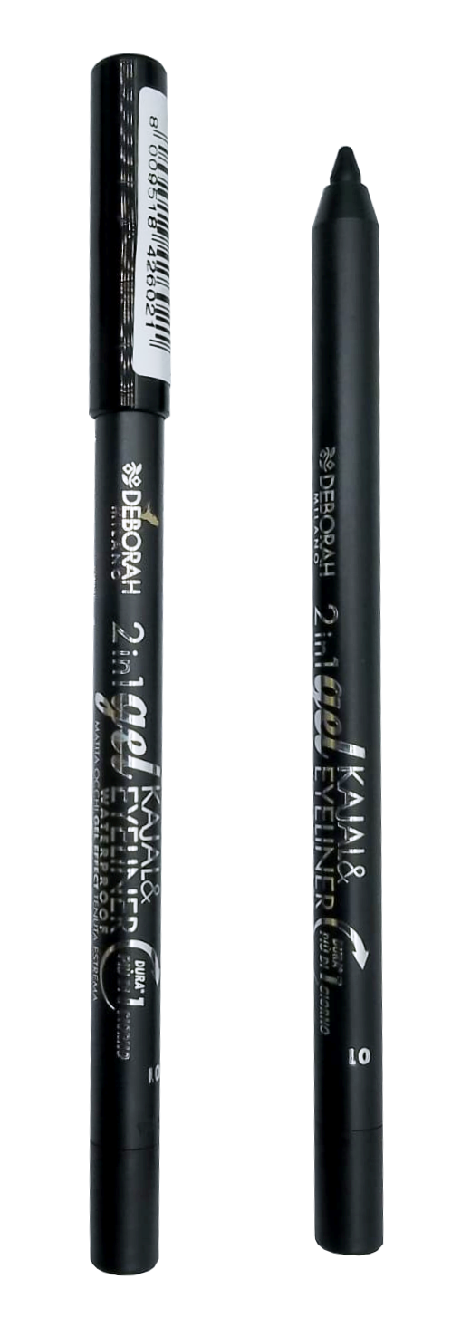 Deborah Matita Kajal Eyeliner 2in1 Gel Waterproof N° 01