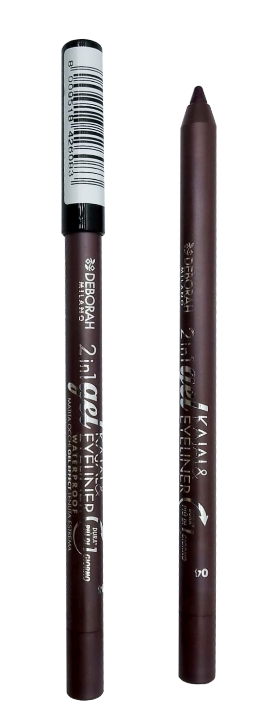 Deborah Matita Kajal Eyeliner 2in1 Gel Waterproof N. Aubergine 04