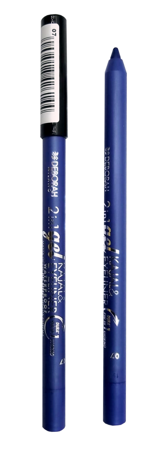 Deborah Matita Kajal Eyeliner 2in1 Gel Waterproof N. Blue 07