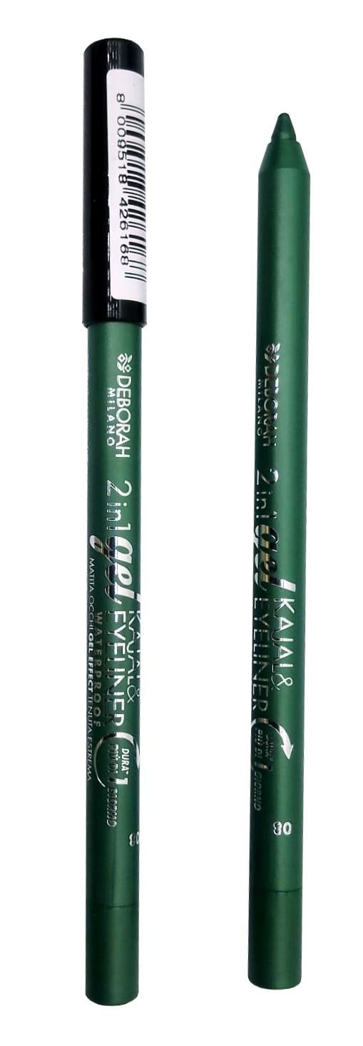 Deborah Matita Kajal Eyeliner 2in1 Gel Waterproof N. Light Green 08