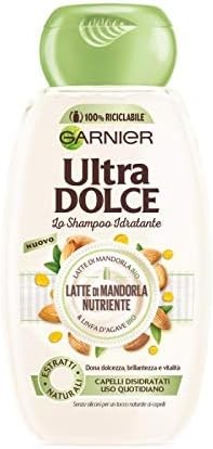 Garnier Ultra Dolce Shampoo 250 ml. Latte Di Mandorla Nutriente