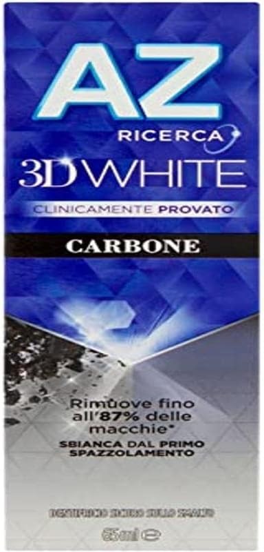 AZ Dentifricio 3D White & Carbone 75 ml.