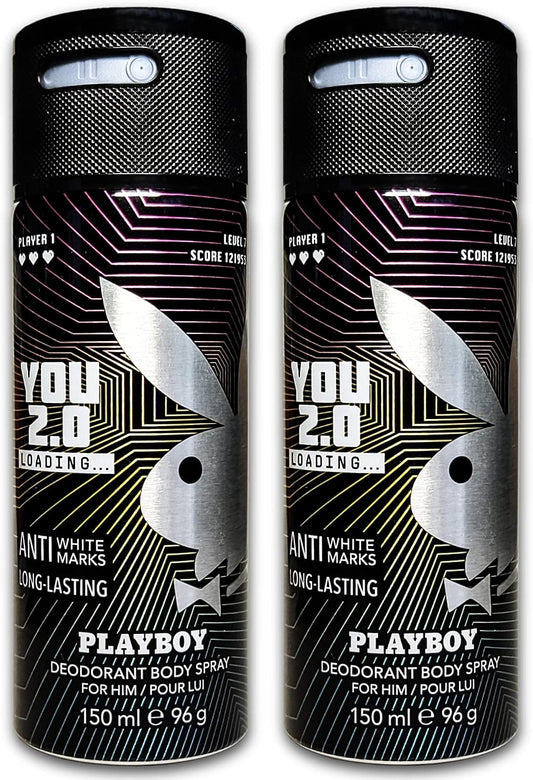PlayBoy You 2.0 Uomo Deodorante Profumo 150 ml. Spray