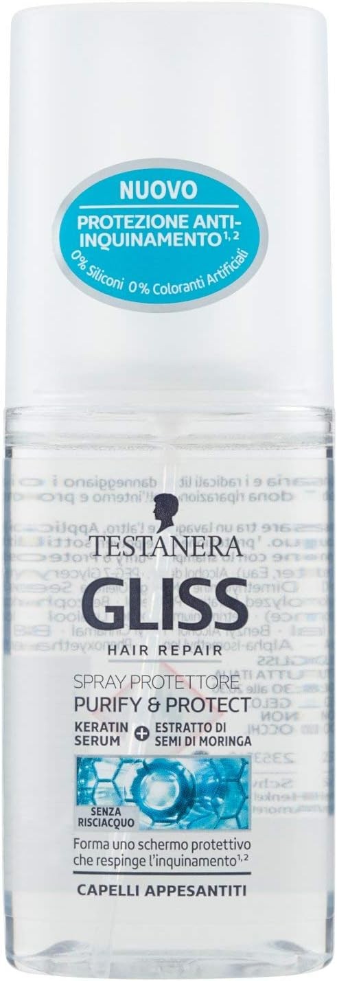 Gliss Protezione & Purifica Capelli Spray 75 ml.