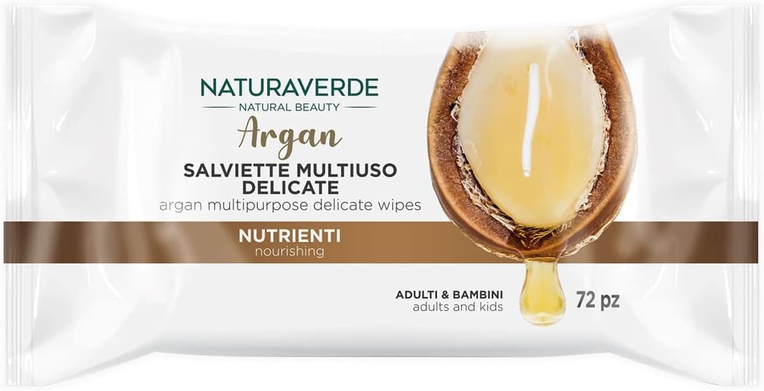 Naturaverde Bio 72 Salviettine Argan