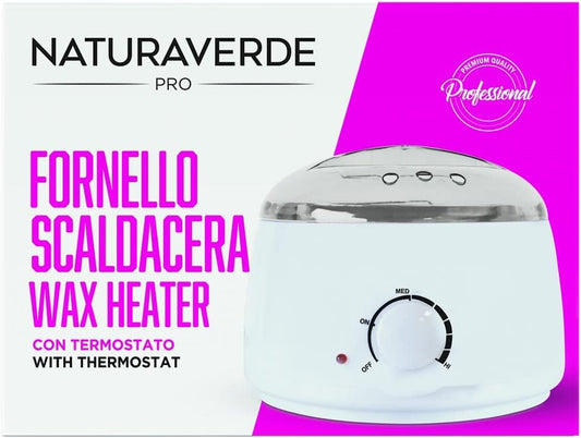 Naturaverde Pro Fornello Scaldacera Barattolo Wax Heater