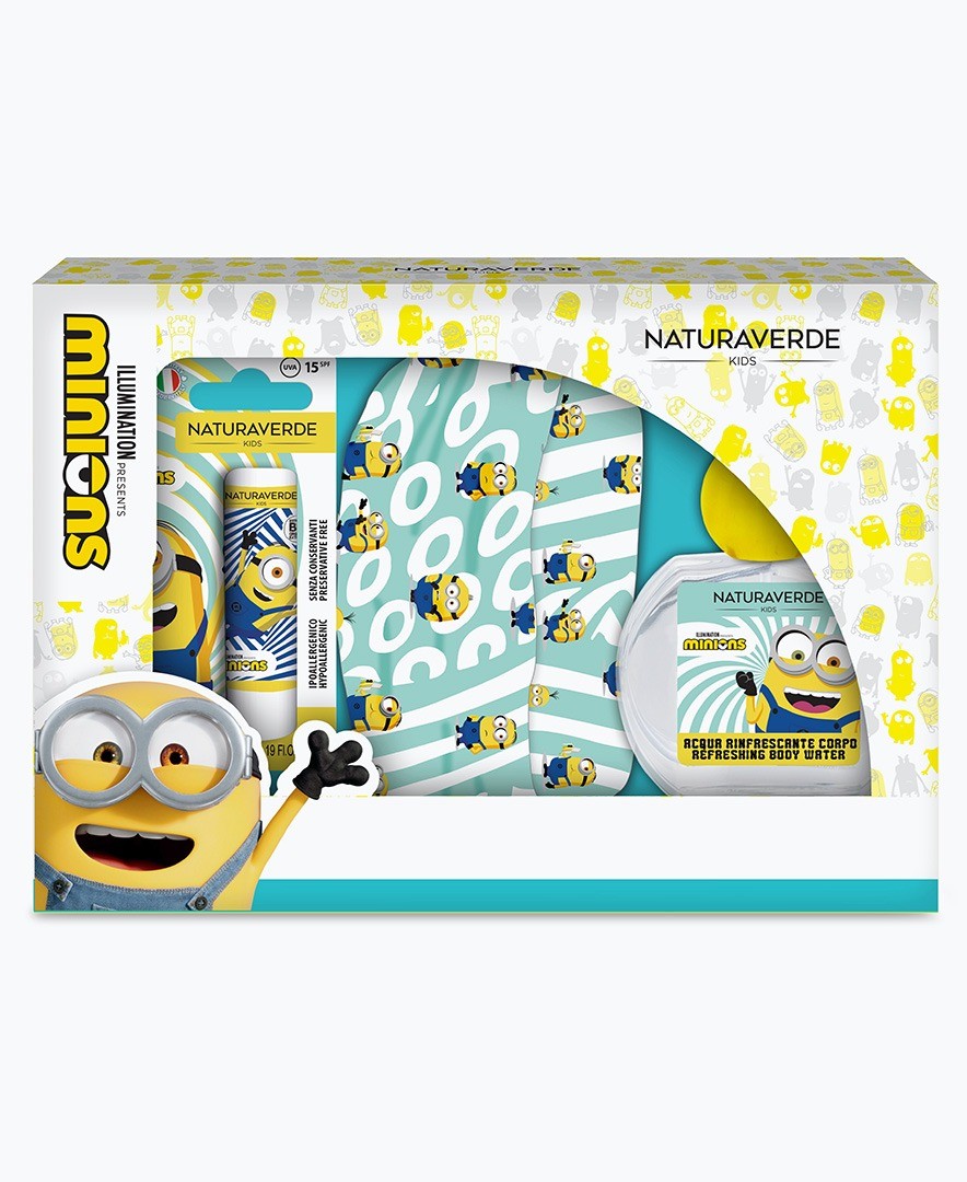 Minions Edt 50 ml + Burrocacao + Scaldacollo cofanetto