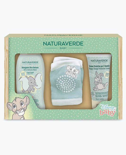 Naturaverde Kids Conf. Detergente 200 ml. + Crema Protettiva + Ginocchiera Antiscivolo