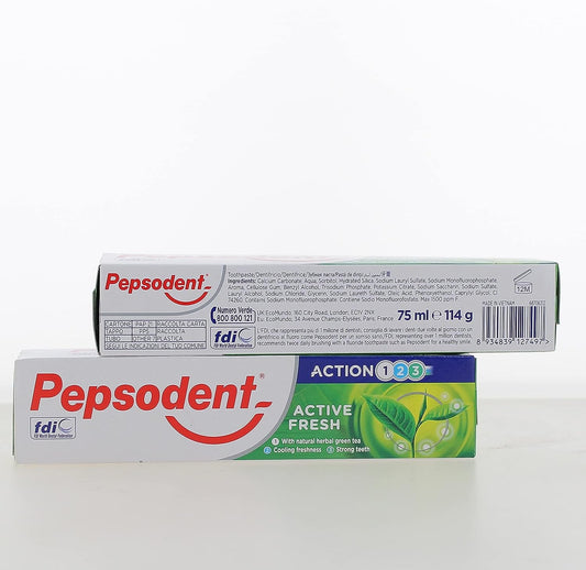 Pepsodent Dentifricio Active Fresh 75 ml. New Packeging