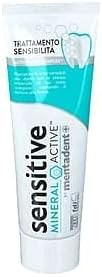 Mentadent Dentifricio Sensitive Mineral Active 75 ml.