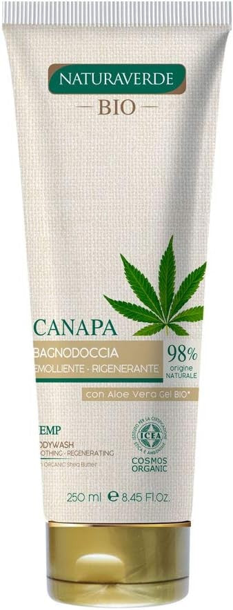 Naturaverde Bio Canapa Bagnodoccia 250 ml.