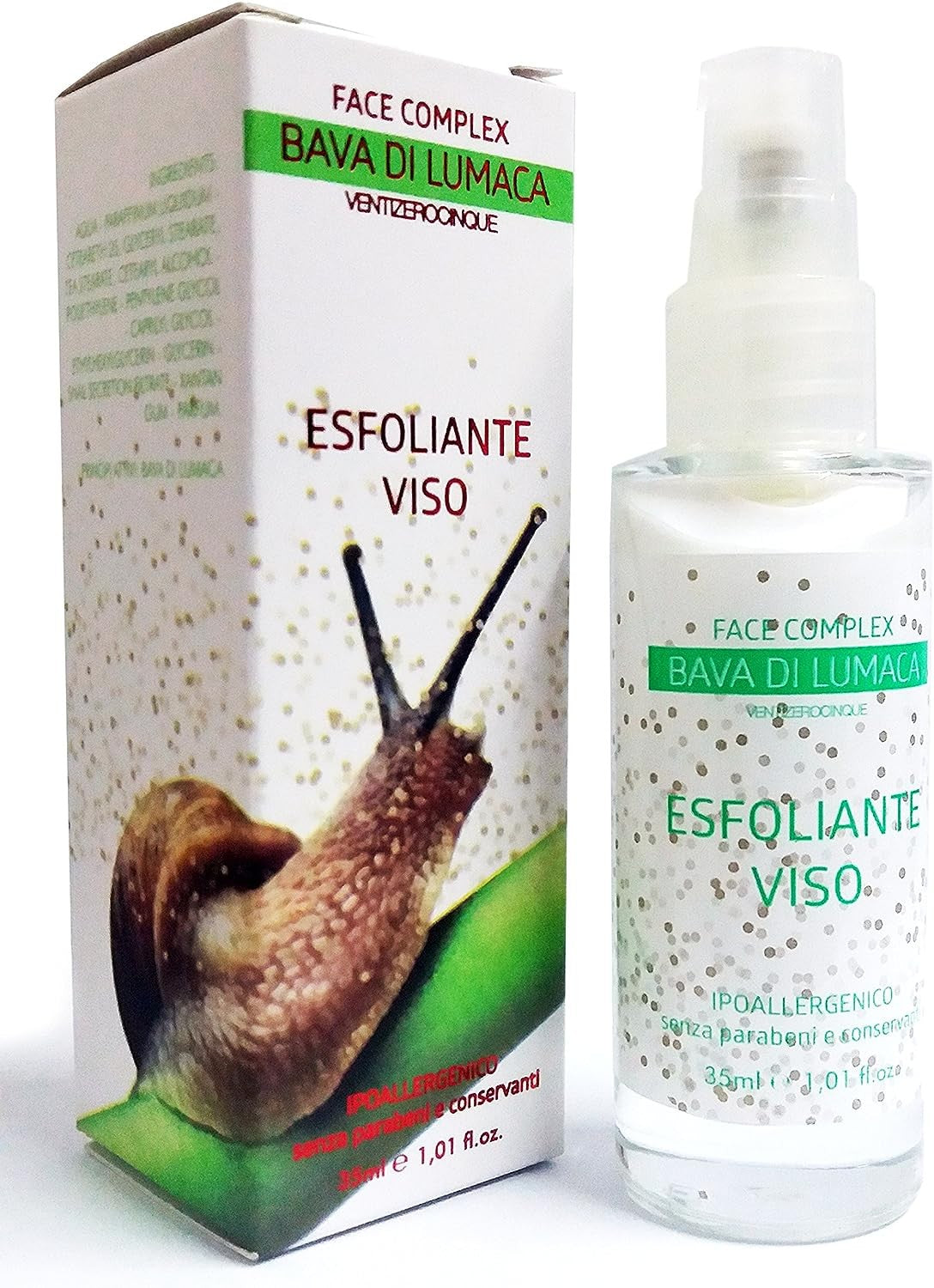 Face Complex Viso Esfoliante Antirughe Bava Di Lumaca 100 ml.