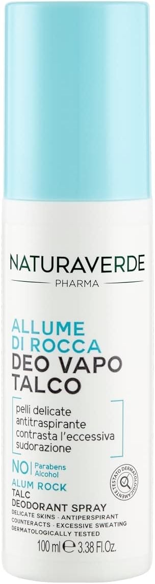 Naturaverde Pharma Allume Di Rocca Deo Vapo Talco 100 ml
