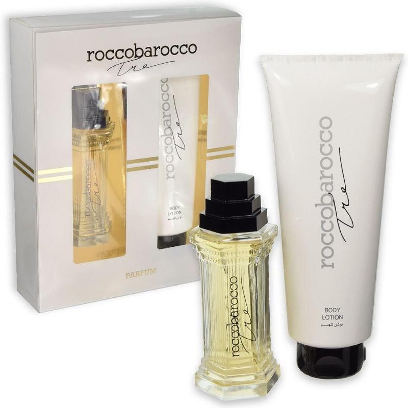Roccobarocco Tre Confezione 100 ml. Edp. &Body Lotion 400 ml.