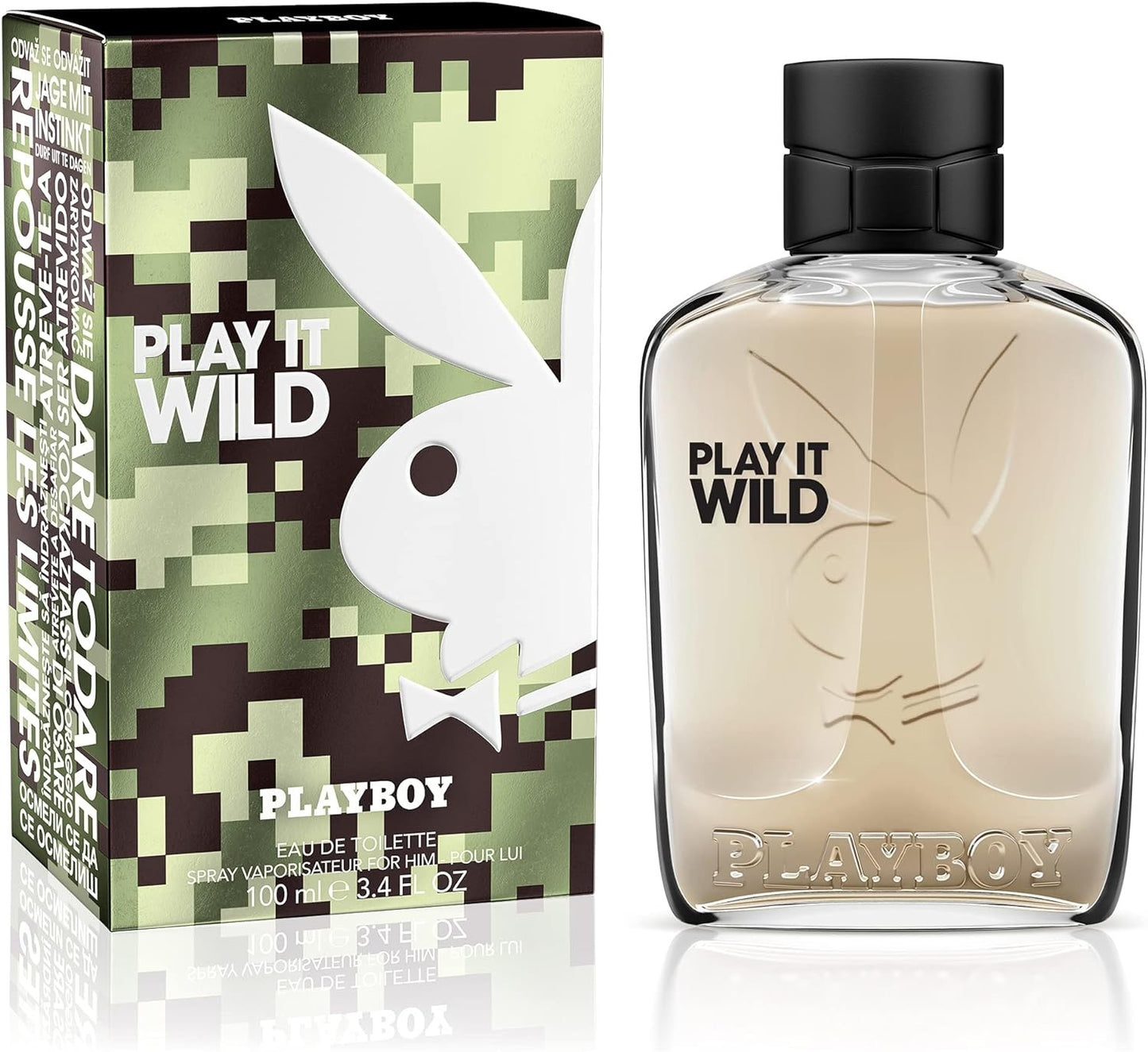PlayBoy Play It Wild Him Edt 100 ml. Spray