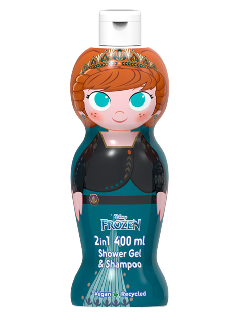 Frozen Anna 1D Shower Gel & Shampoo 400 ml. Personaggio