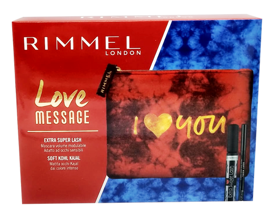 Rimmel Conf. Love Message 1 Mascara Volume Modulabile + 1 Matita occhi kajal