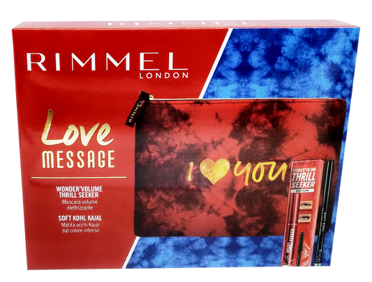 Rimmel Conf. Love Message 1 Mascara Wonder Volume + 1 Matita occhi kajal