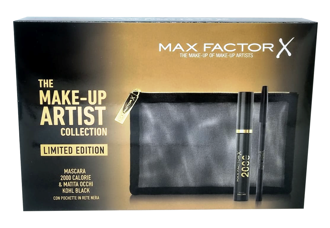 Max Factor Conf. 1 Mascara 2000 Calorie Volume + 1 Matita occhi kajal