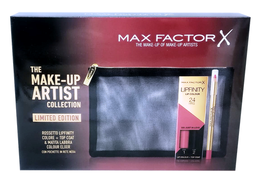 Max Factor Conf. 1 Rossetto Lipfinity & 1 Matita Labbra