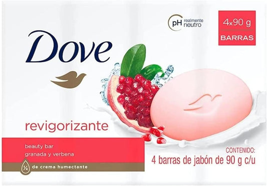 Dove Saponetta Revigorizante Melograno 4 x 90 Gr