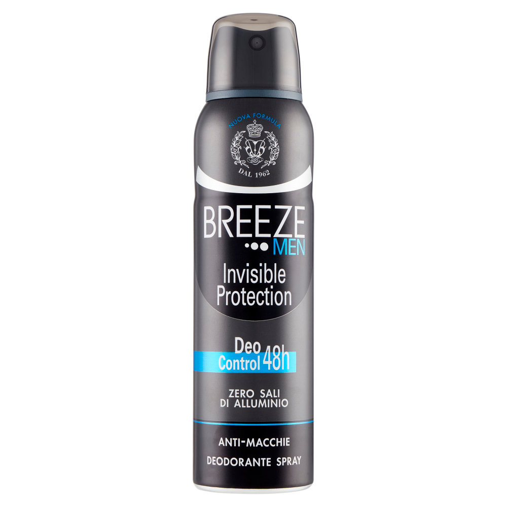Breeze Deodorante Spray Invisibile 48H Protection 150 ml.